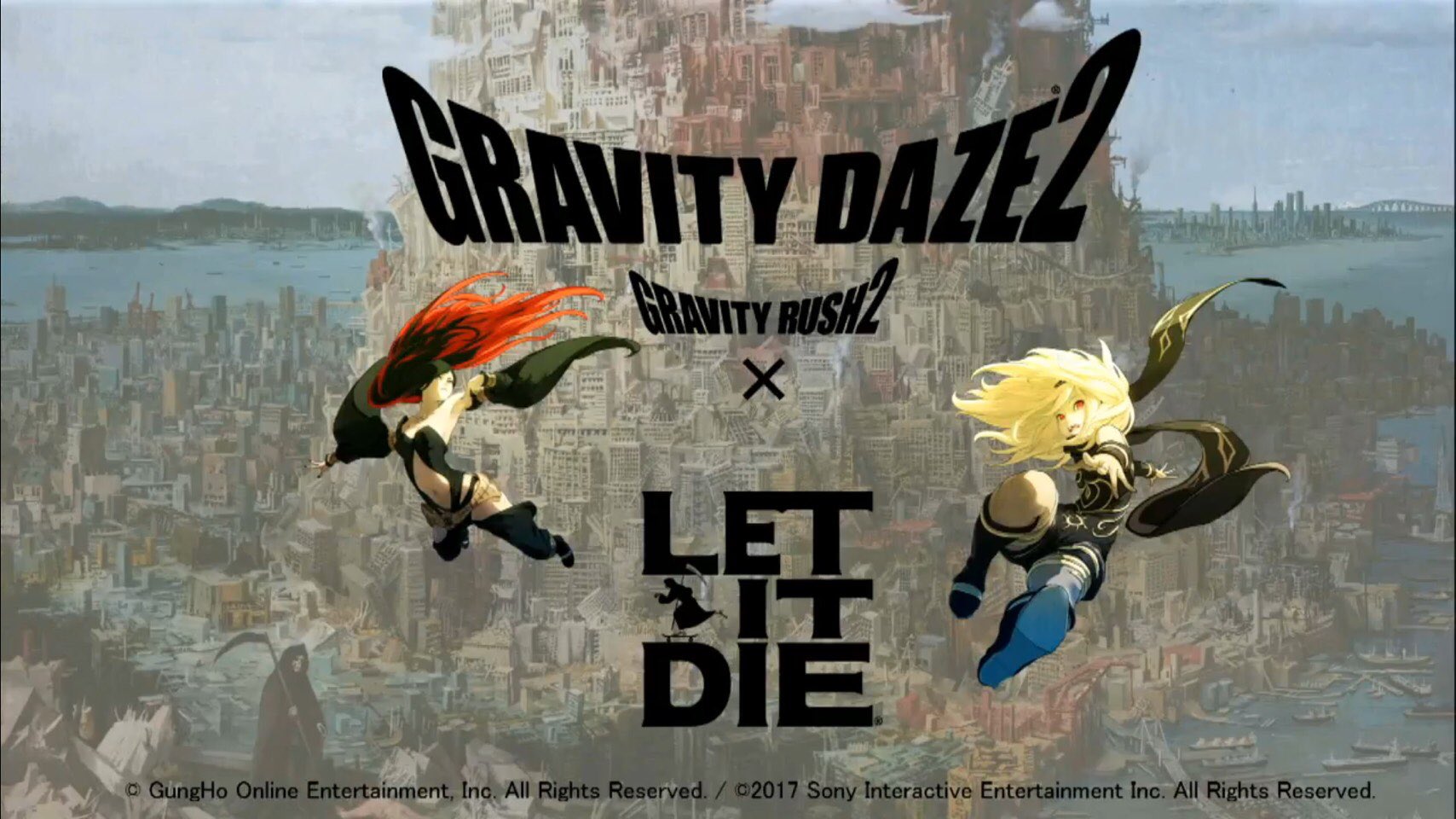 Gravity Daze 2 X Let It Die