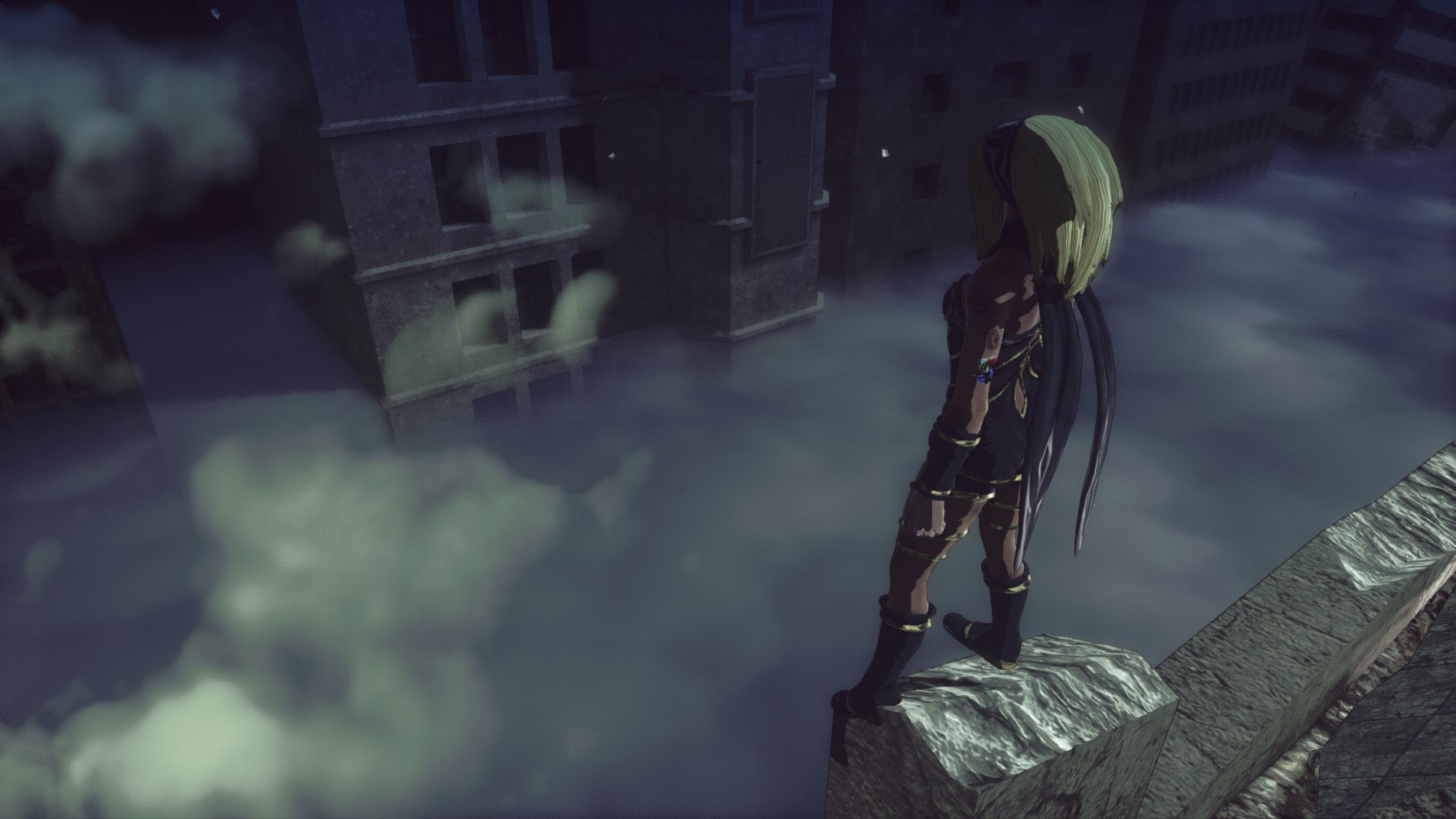 The Kat costume in Let it Die.