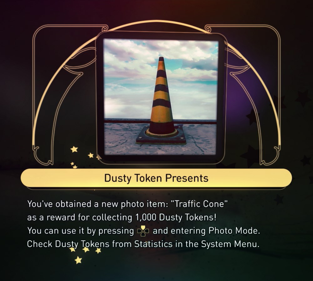 " Traffic Cone" photo item - 1000 Dusty Tokens